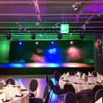 Beleuchtung, Beschallung Konzert und  Video Firmenfeier im im M-Park Ebikon 2017​