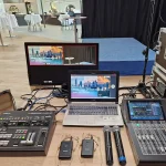 Live Set für das Steaming von MS Teams oder andere Softwaretools.