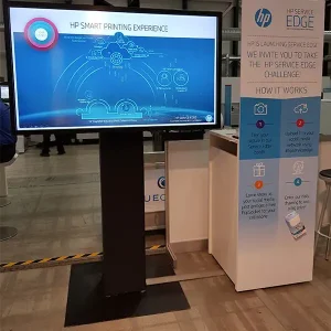 Messe Luzern, Interaktiver 55 Zoll Touchscreen-Monitor