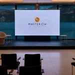 Campus Hotel Weggis, LED Screen P3.9, 3.5 x 2m, für Produktschulung 2023